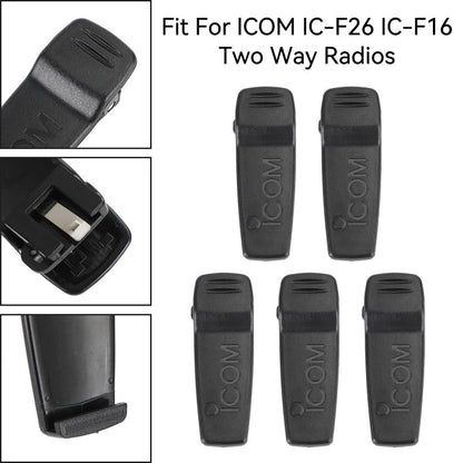 5X belt buckle MB-94 belt clip for ICOM IC-F26 IC-F16 (Walkie Talkie)