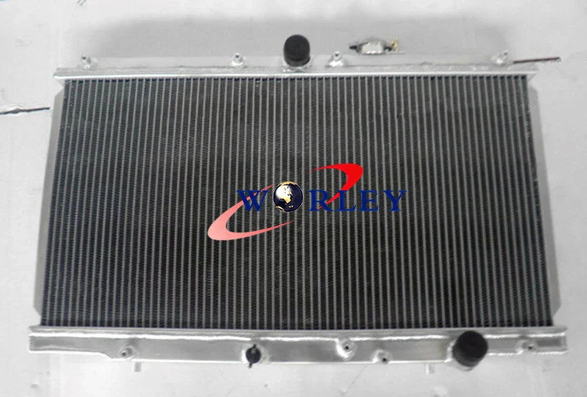 Aluminum Radiator & Fans for Honda Prelude 2.2L, Accord CD (1993-2001)