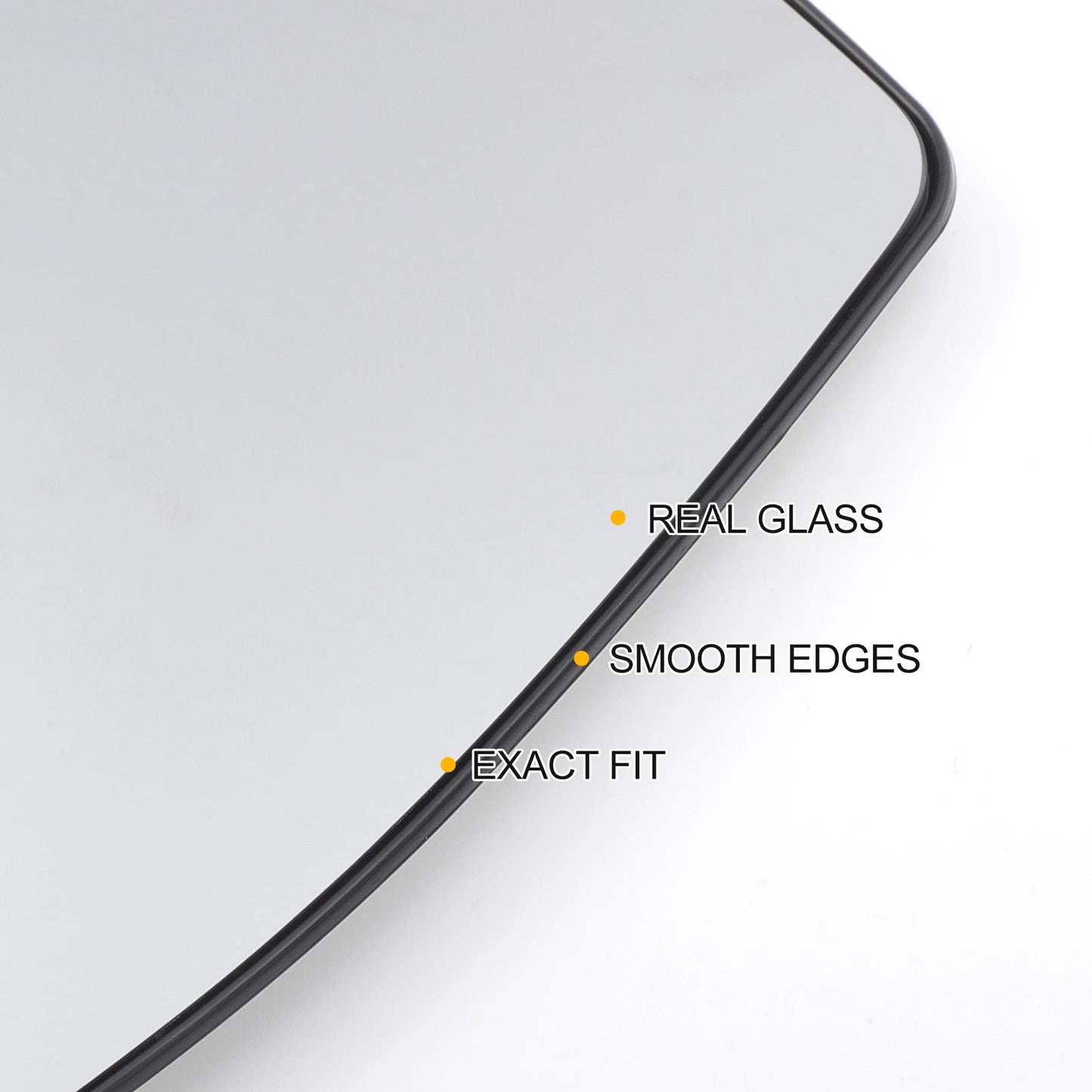 Right Side Heated Convex Mirror Glass for Ford Tourneo (2012–2022)
