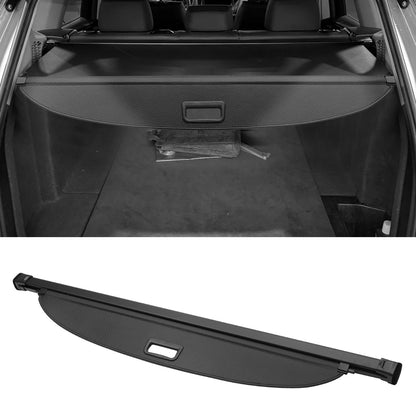 Rear Retractable Cargo Cover for Chevrolet Equinox (2018–2022) Black Carbon Fiber