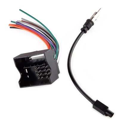 Radio Stereo Power Cable Harness & Antenna for 2006-2013 BMW 3 Series
