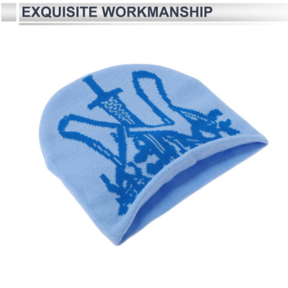 Cycling Hat for Universal Fit (24x22cm) - Light Blue, Breathable