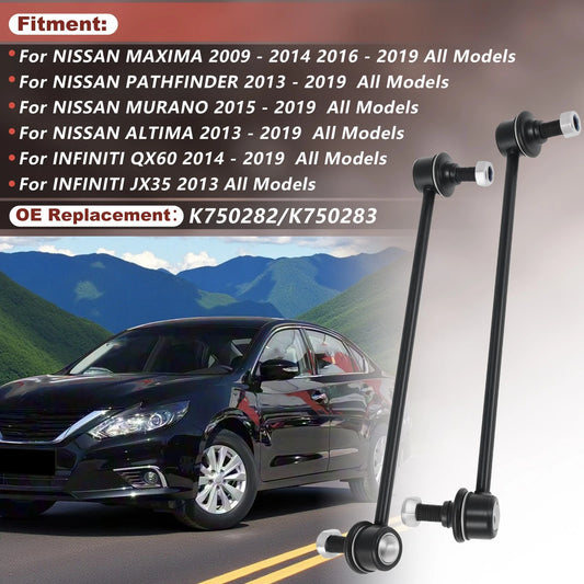 2Pcs Front Sway Bar Links for Nissan Altima Maxima Murano Pathfinder JX35 QX60 (2013–2019)