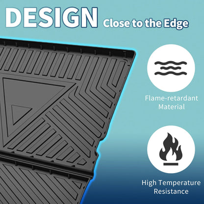 Flat Face Cargo Liner Rear Trunk Mat for Dodge Journey (2013–2018) TPE