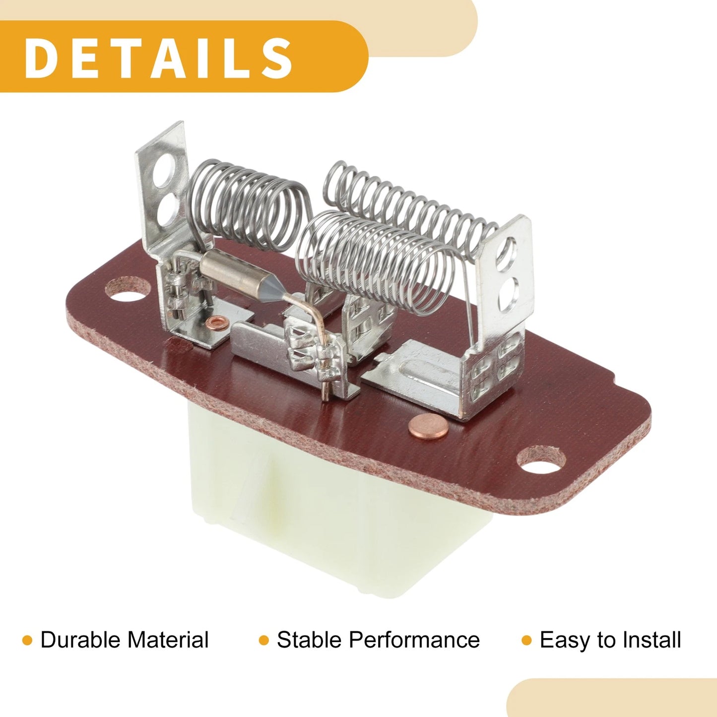 HVAC Blower Motor Resistor No. 4C2Z19A706AA for Ford Edge (2011–2018)