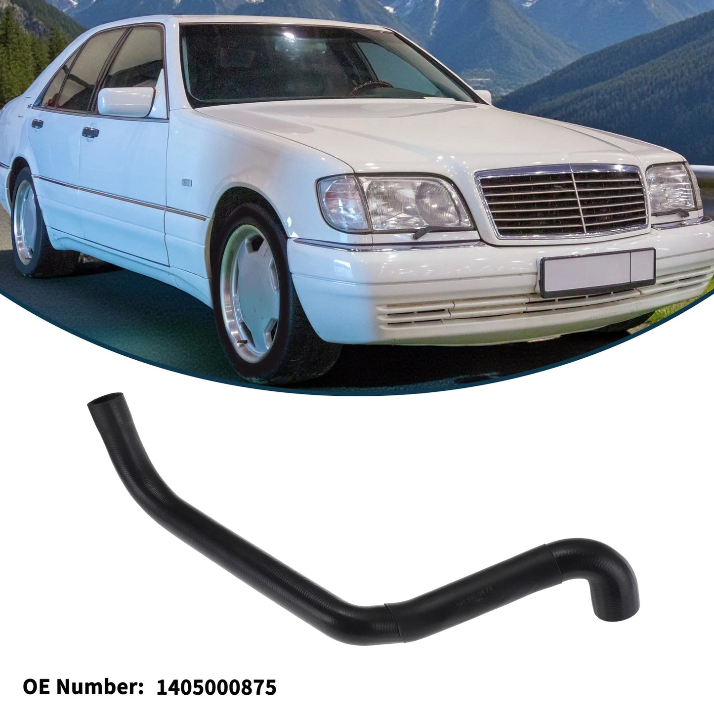 Radiator Hose for Mercedes-Benz S-Klasse (W140) S280 1405000875