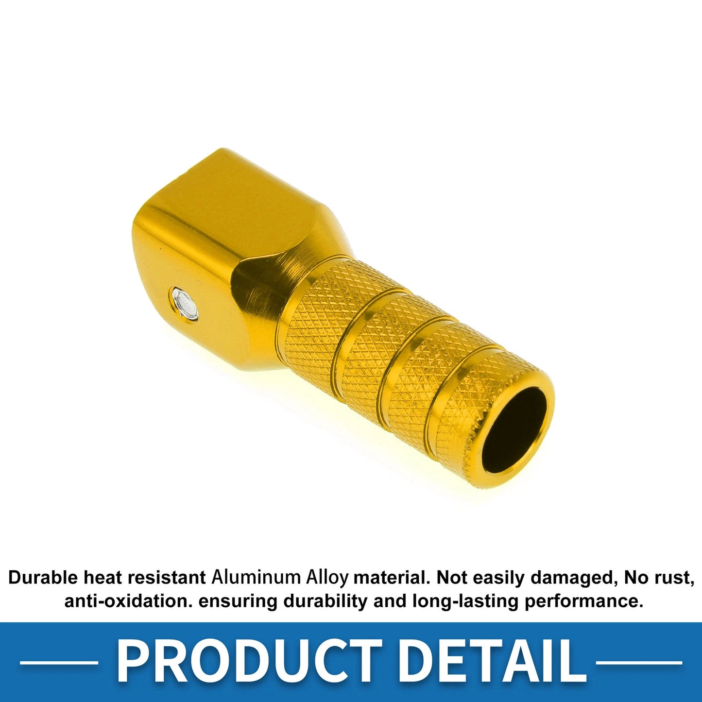 Cylinder Square Shifter Footrests Pegs for Suzuki RMZ