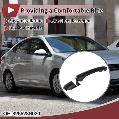 Car Door Handle Grip for Hyundai Sonata 2011-2014 Front Right Black