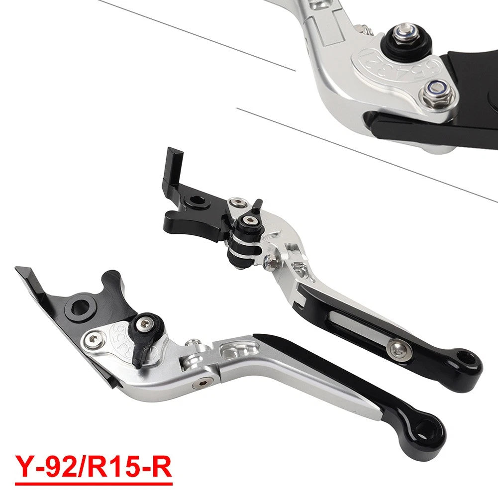CNC Folding Extendable Brake Clutch Levers for Yamaha FZ07 FZ09 MT07 XSR900 MT09 (2014–2023)
