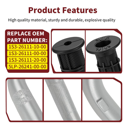 Handlebar & Grips for Yamaha Raptor 700R (2006–2012)