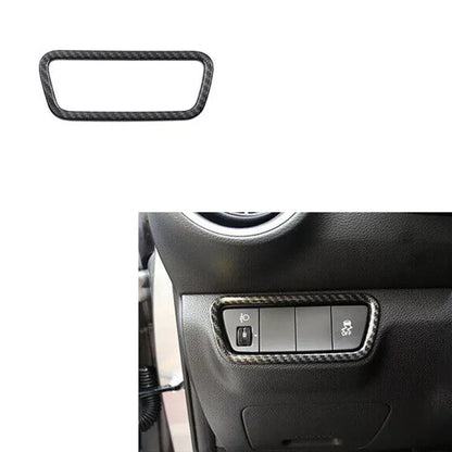 9x ABS Carbon Fiber Pattern Interior Full SET Trim for Kia Forte/K3 (2019–2022)