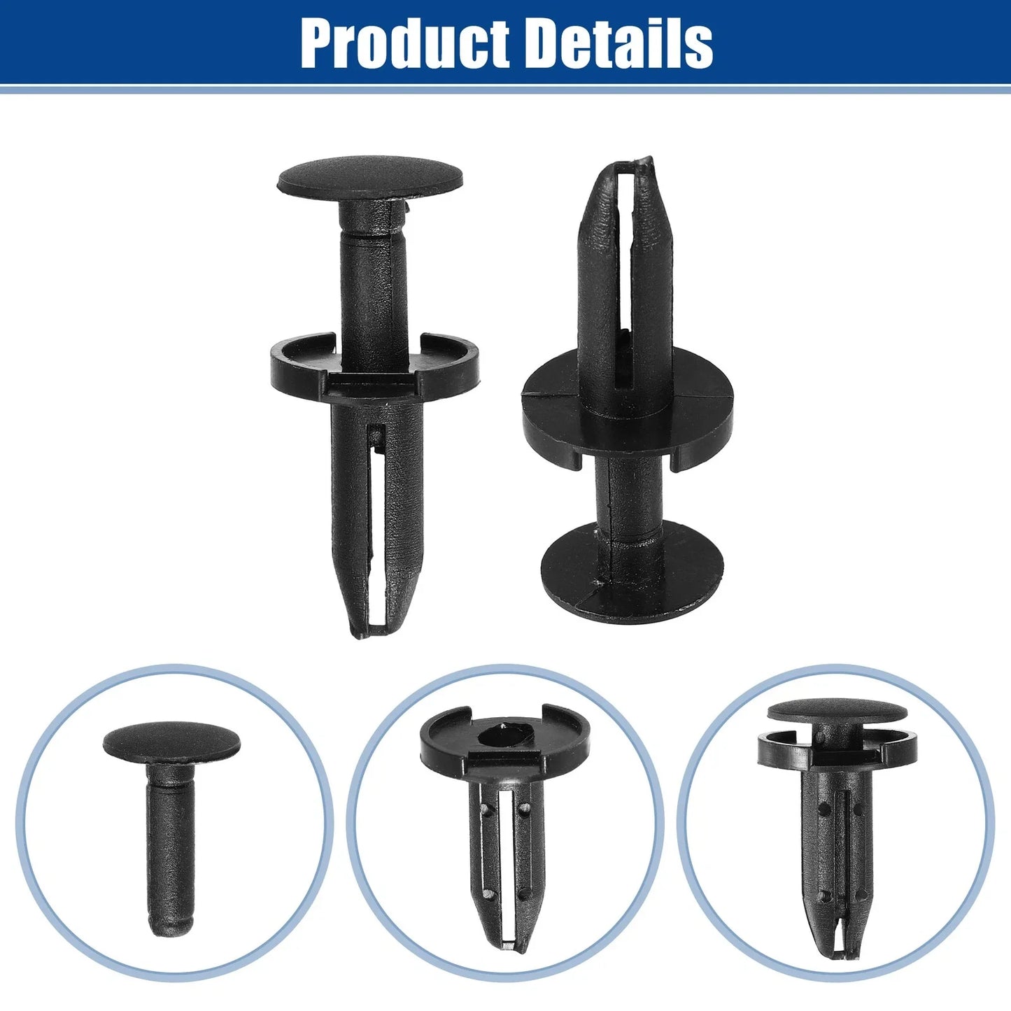 15 x Bumper Cover Push Type Retainer Clips for Chrysler 200 (2011-2014)