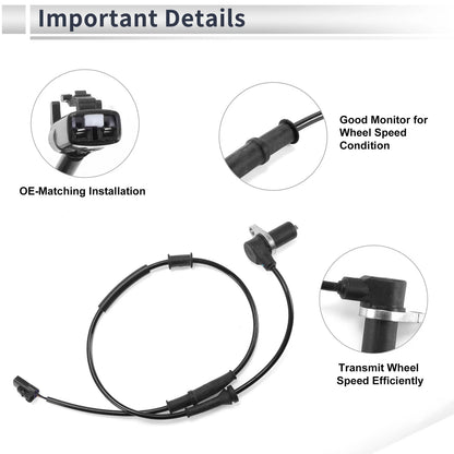ABS Wheel Speed Sensor No. 9567125000 for Hyundai Accent (2000–2002)