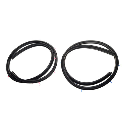 Set of 2 Rear Door Weatherstrip Seals for Datsun Nissan Sylphy N16