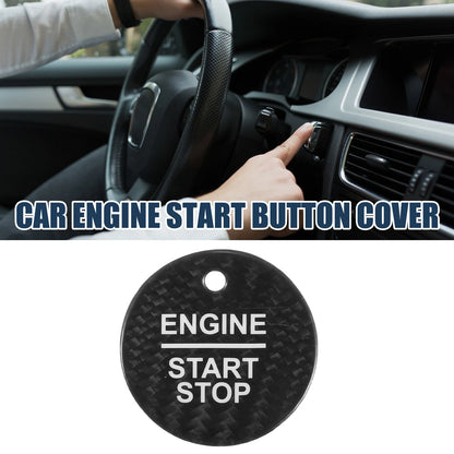 Engine Start Stop Button Cover for Ford (Black)