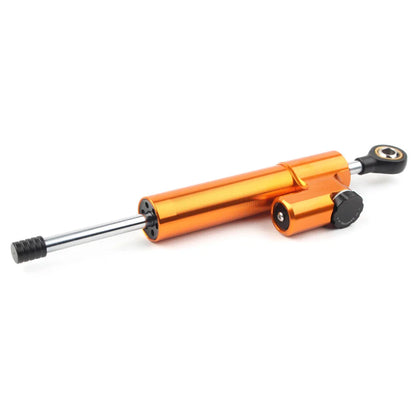 Adjustable Steering Damper Stabilizer for Universal Moto Gold & Black