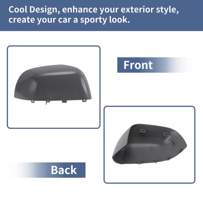 Right Driver Side Mirror Cover Cap for Dacia Lodgy (2012–2023) Gloss Gray