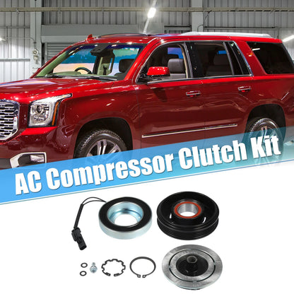 Set of 1 AC Compressor Clutch for GMC Yukon (2015–2020) 5.3 Black