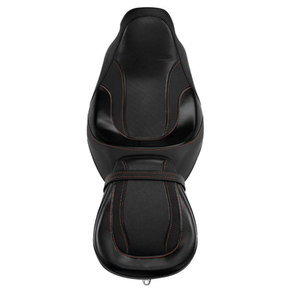 Rider & Passenger Seat Backrest Pad for Harley CVO Street Glide (2009-2023)