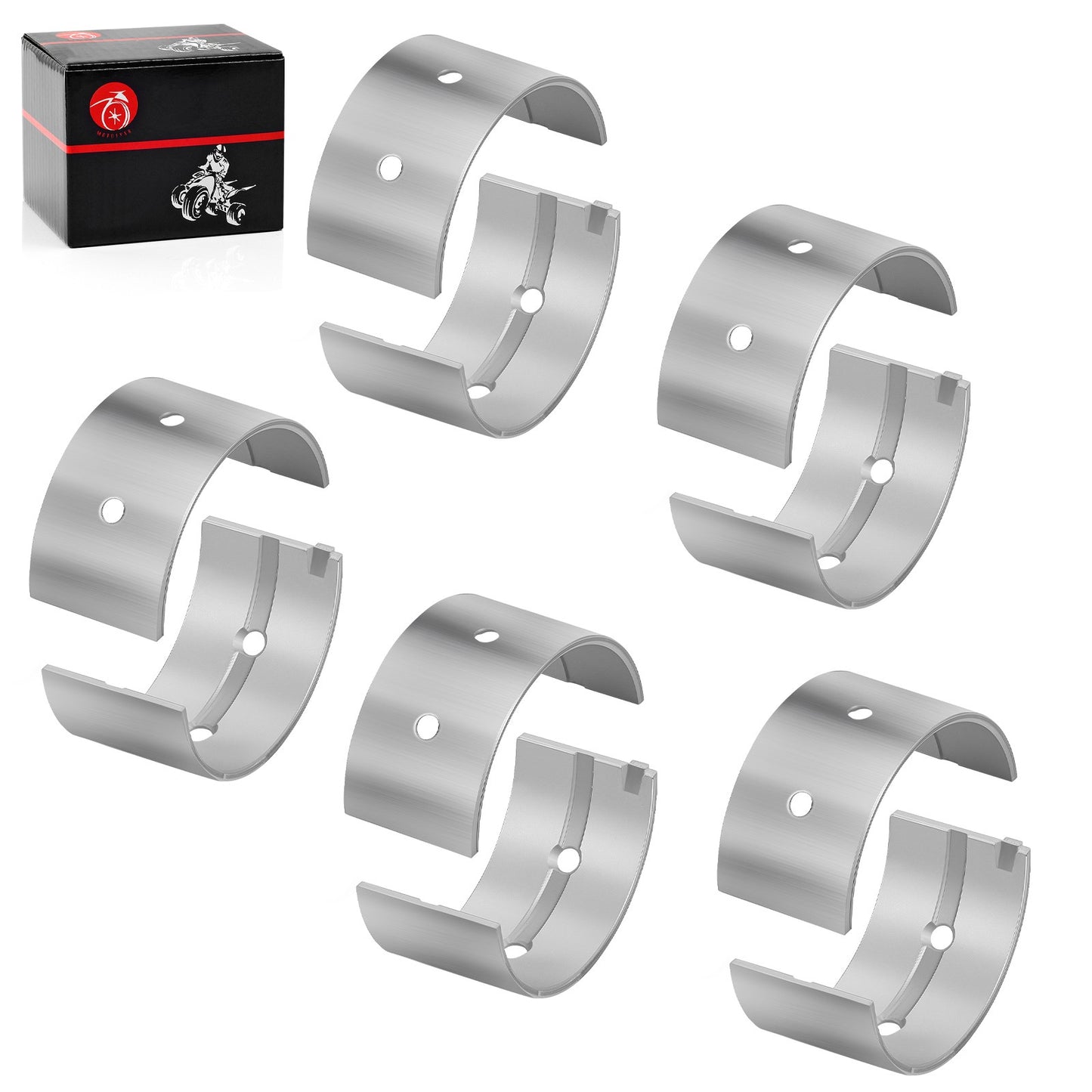 10 Crankshaft Main Bearings for Yamaha Waverunner (1997–2005)