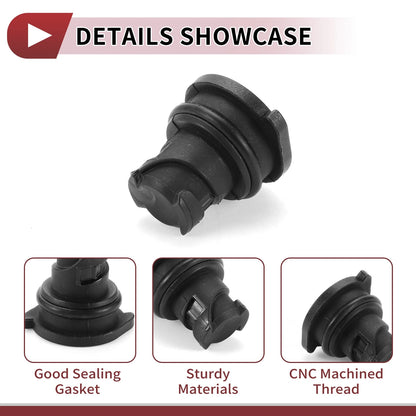 Set of 1 Oil Drain Plug for Buick Chevrolet Cadillac GMC (No. 55498782)
