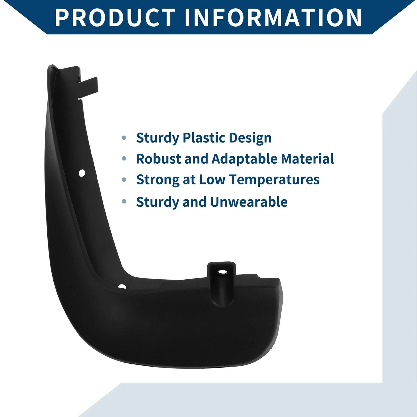 Mud Flaps Splash Guards 1 Set Mud Guards for BMW Mini-Countryman (2017 - 2023)