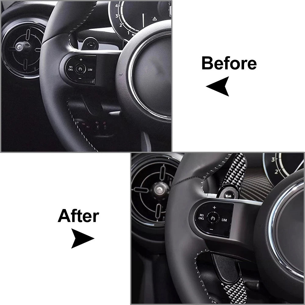 Pair Carbon Fiber Mirror Covers for BMW X3 E83, X4 F26, X5 F15 (2014–2017)