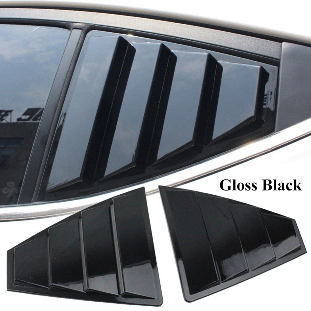 Rear Quarter Panel Window Side Louvers Vent Trim for HYUNDAI Elantra (2017–2019)