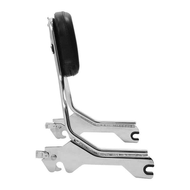 Chrome Sissy Bar Backrest Docking Hardware for Harley Fat Boy (2018-2025)