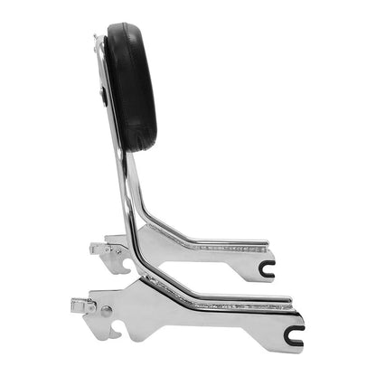 Chrome Sissy Bar Backrest Docking Hardware for Harley Fat Boy (2018-2025)