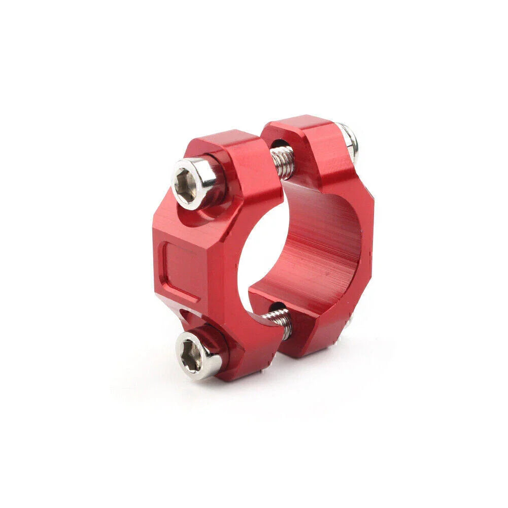 CNC Rotating Bar Clamp 22mm 7/8" for Universal Brake Clutch Perch Red