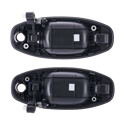 2X Outer Door Handles for Hyundai Santa Fe (2000–2005) - Black