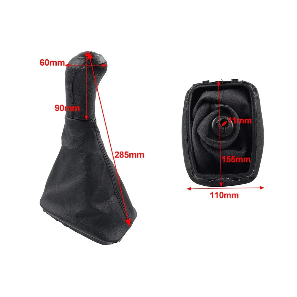 12mm 5 Speed Gear Shift Knob for Skoda Octavia A4 MK1 Sedan (1997-2011)