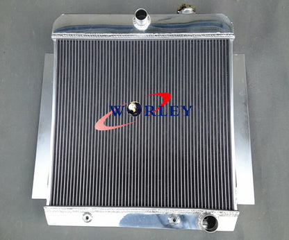 3 Row Aluminum Radiator for Chevy Pickup Truck (1955-1959)