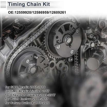Timing Chain Kit for GMC Acadia, Chevrolet Traverse (2007-2017)