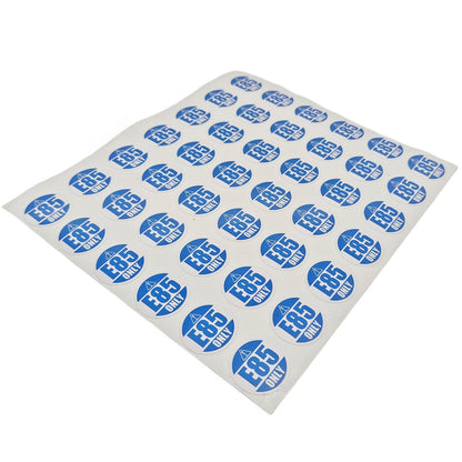 42 pcs Warning Label E85 Stickers for Gas Gasoline Fuel Tank