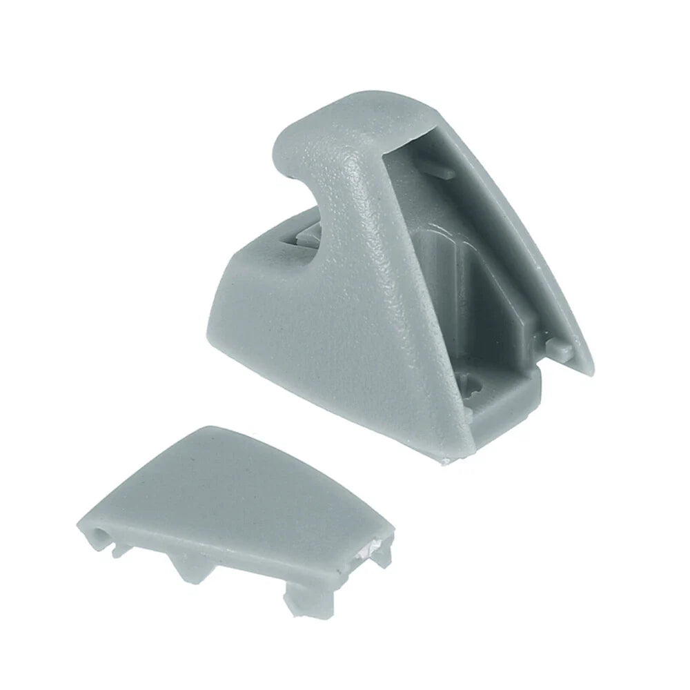 Sun Visor Retainer Clips Gray for GMC Yukon, Sierra, Chevy (2007-2014)