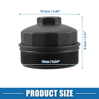 Engine Oil Filter Housing Cover Cap for BMW 540i E39 (1997-2003)