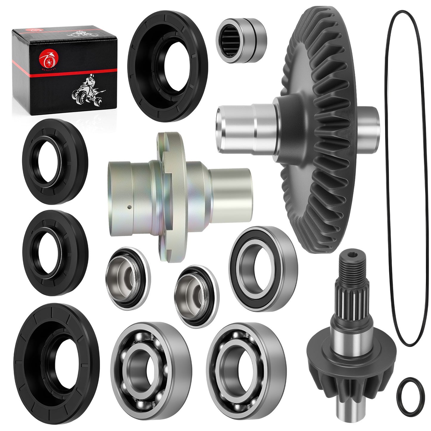 Rear Differential Gear Ring Pinion Joint Kit for Honda TRX680FA Rincon (2006–2023)