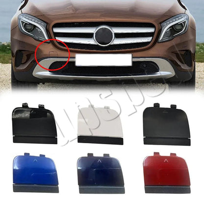 Front Bumper Tow Hook Eye Cover Cap for Benz GLA (2012–2016)