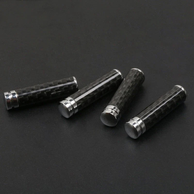 Carbon Fiber Lock Knob Covers for BMW 3 5 7 Series E36 E46 E90 F10 (1998-2019)