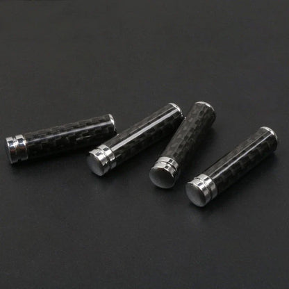 Carbon Fiber Lock Knob Covers for BMW 3 5 7 Series E36 E46 E90 F10 (1998-2019)