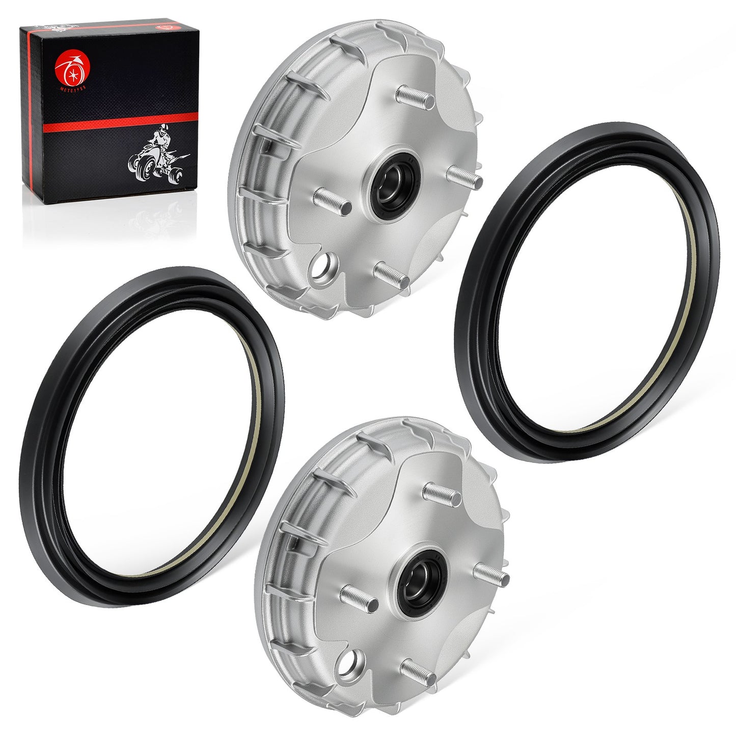 Front Brake Drum & Seal for Honda ATV Rancher 350 (2000–2006)