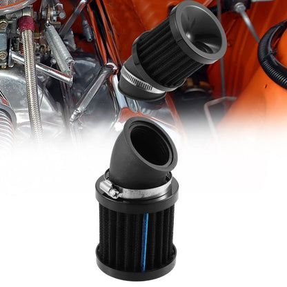 Universal 28mm-48mm Air Filters for Honda Motorcycle - Black