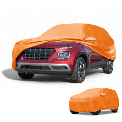 Car Cover Waterproof All Weather for Hyundai Venue (2020–2023) 210D-PU Zipper