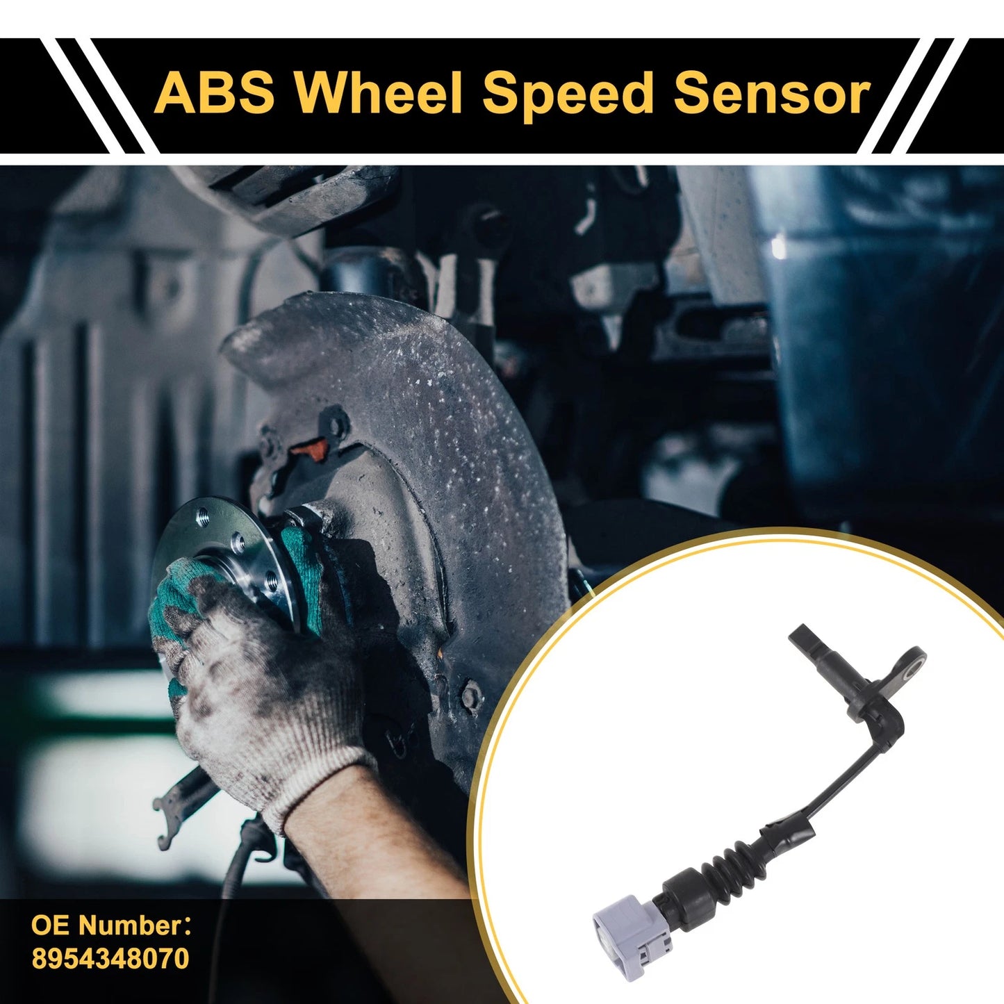ABS Wheel Speed Sensor No. 8954348070 for Toyota RX450 (2010–2015)