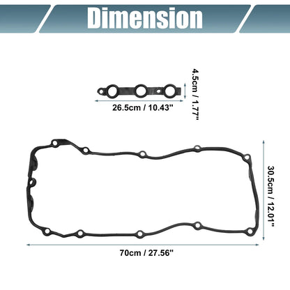 1 Set Valve Cover Gasket for BMW 320i 01-02 / BMW 323Ci 2000 (2000-2002)
