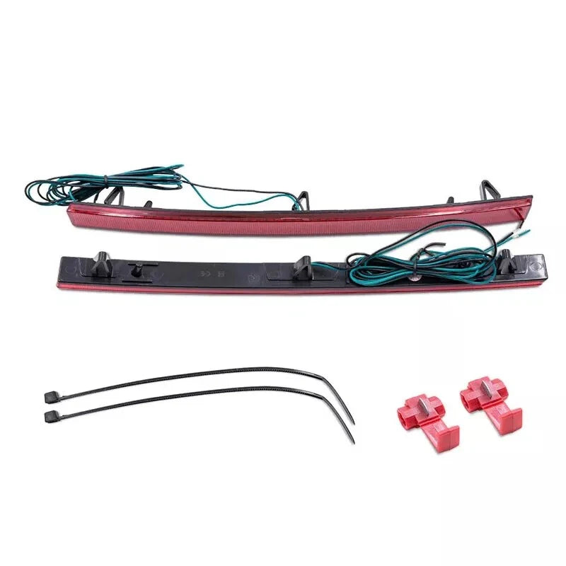 Red Lens Rear Bumper Reflector Brake Light for Chevrolet Corvette (2014–2019)