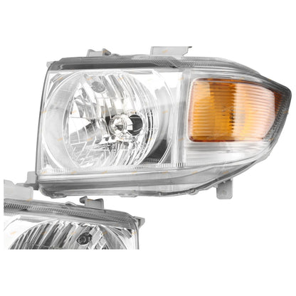 Set of 2 Replacement Headlights for Toyota Landcruiser 70 (2007–On)
