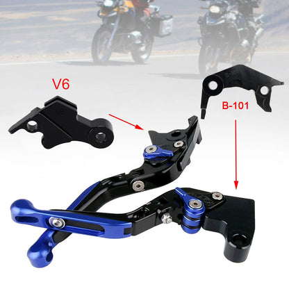 Adjustable Brake Clutch Levers for Yamaha XSR900 MT-09 (2024–2025) Blue